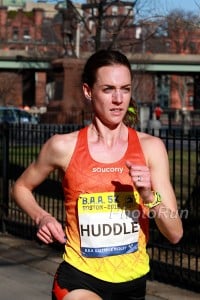 Molly Huddle on Her Way to 14:50 Road 5k Record