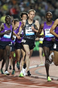 Galen Rupp and Bernard Lagat