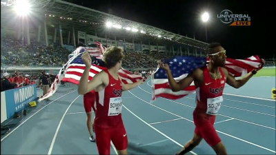 The Americans soak in the victory