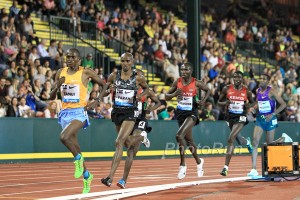 Paul Tanui Leads Farah and Kamworor