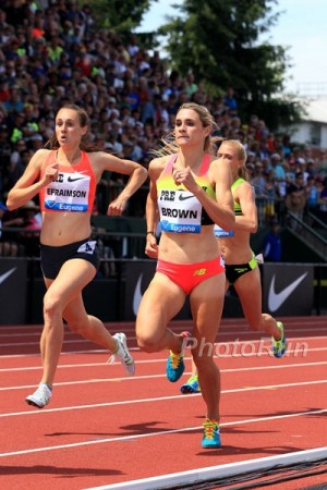 Efraimson, Brown and Mackey will all vie for a spot on Team USA in Eugene