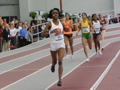 Goule was on another level at NCAA indoors, setting a meet record of 2:01.