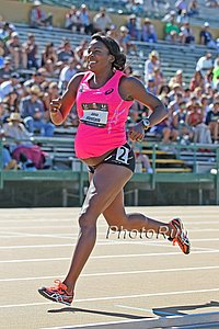 A pregnant Alysia Montano competes as 204 USAs *Full Photo Gallery Here