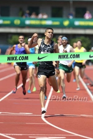 Centrowitz routed one of the stronger U.S. 1500 fields in recent memory in June