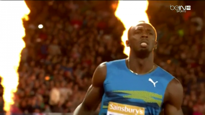 Bolt won but he had to work for it in the final