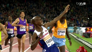 Farah Able to "Do the Bolt" as 2nd and 3rd Finish