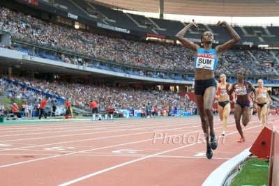 Sum lost just once on the year and her 1:56.99 in Paris was the year's fastest time