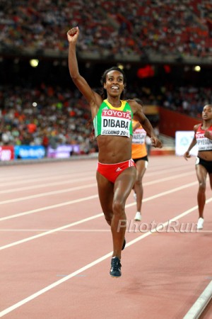 The arrest of her coach has led to questions about Dibaba's performances