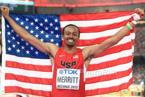 Aries Merritt With a US Hurdle Medal 4 Days Before a Kidney Transplant