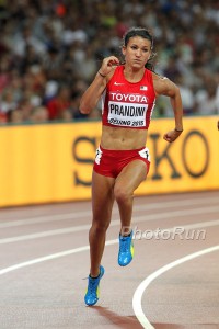 Jenna Prandini Running in Pumas