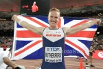 Rutherford after claiming gold in Beijing last year
