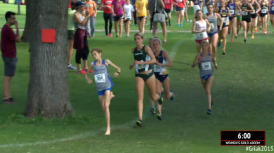  Annie Bothma leads at Roy Griak