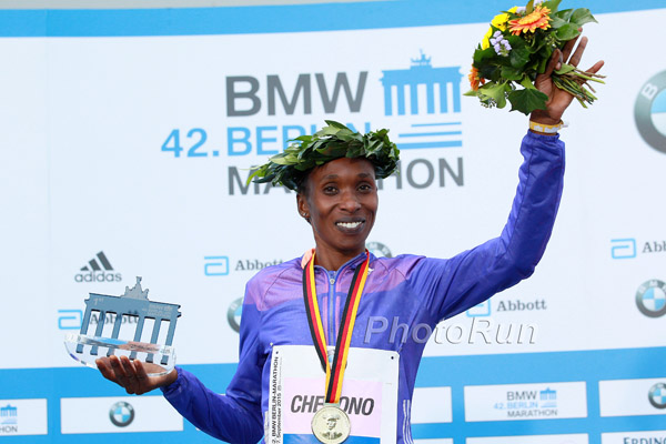 Gladys Cherono 2015 Champion