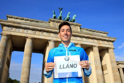 Matt Llano ahead of his PR in Berlin last fall