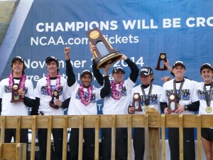 Colorado on top of the podium has become a familiar sight