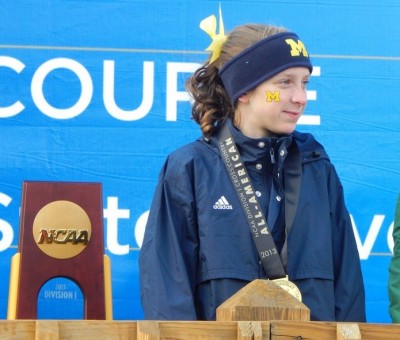 Finn was an All-American two years ago as a freshman