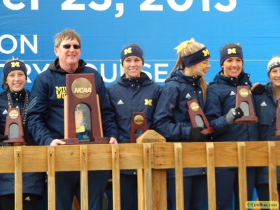 Michigan was fourth at NCAAs two years ago and is on track for another podium finish in 2015