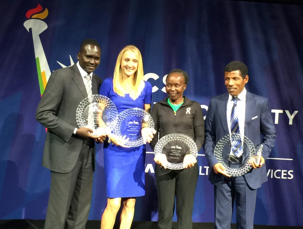 Paul Tergat, Paula Radcliffe, Tegla Laroupe, Haile Gebrselassie