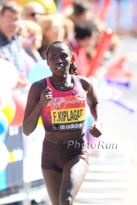 Kiplagat at the 2013 London Marathon