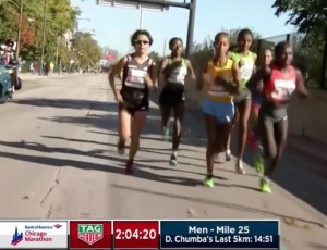 Women's lead pack