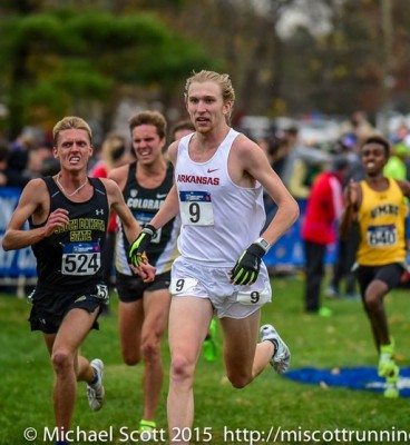 Bruce came out of nowhere to take 23rd at NCAAs