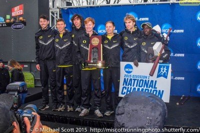 The Ducks returned to the NCAA podium after a six-year absence