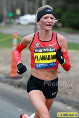 Flanagan struggled over the final miles in Boston -- but still recorded the #2 time by an American in 2015