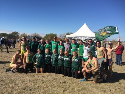 The BHSU men and women after the South Central Regional meet