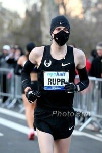 Rupp's half marathon debut in 2011 may most be remembered for his mask but it went very well