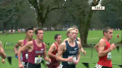 Tamagno was one of several men in contention early on