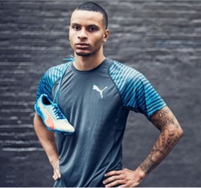 De Grasse after signing with Puma in 2015