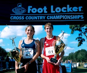 Sara Bei and Dathan Ritzenhein 2000 FootLocker HS Cross Country Championships 