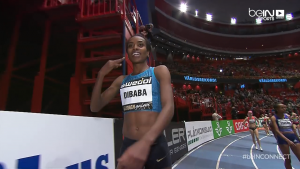 Dibaba Celebrates