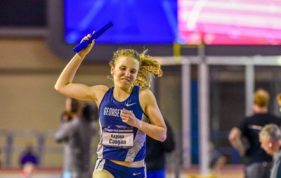 Coogan anchored the Hoyas to the DMR title in March and will look to close out her NCAA career with her first individual title