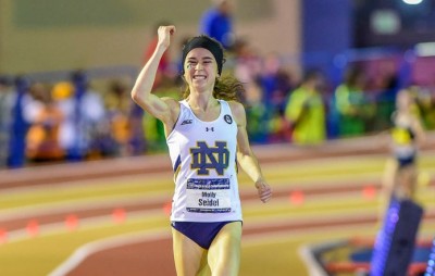 Seidel's last 3000 was a dominant win at NCAAs