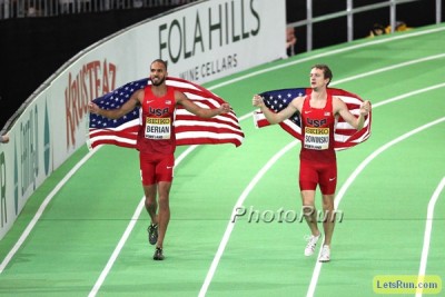 Berian and Sowinski will be on the same track together for the first time since their medals at World Indoors