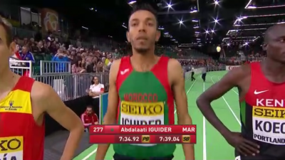 We were expecting to see this guy in the 3k. If he doesn't double back for 1500, Centrowitz benefits greatly.