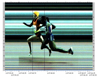 Photo finish courtesy of NYRR