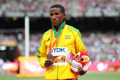 Tsegay (above) and Desisa have medalled at the past two World Champs, but Ethiopia was shut out of the podium at the 2012 Olympics