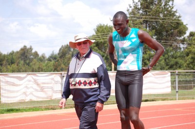 Rudisha and Brother Colm