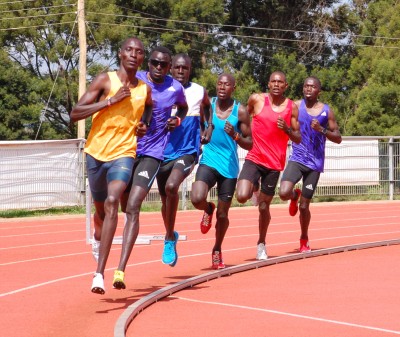 Kiprop leads the way