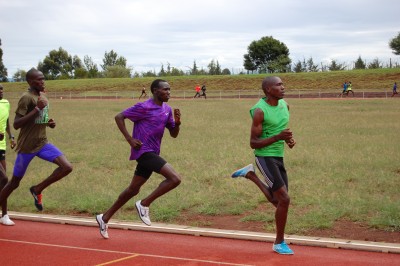 Kamworor mid workout