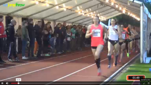 The British 10K Trials run through a "bar."