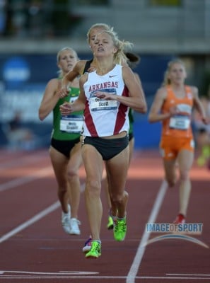Scott had to dig deep to take second last year; can she claim her first outdoor title on Thursday?