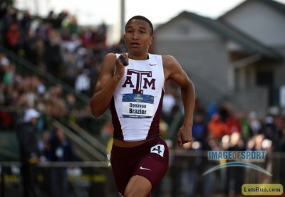 Brazier only ran one year at Texas A&M, but it was a great one