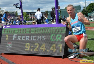 You know you're doing something right when you break a Jenny Simpson record