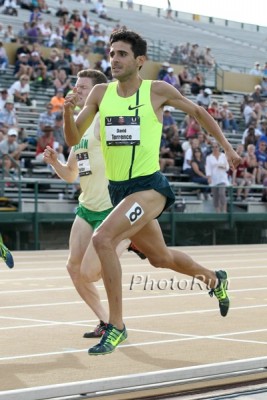 Torrence competing at the 2014 USATF Outdoor Championships