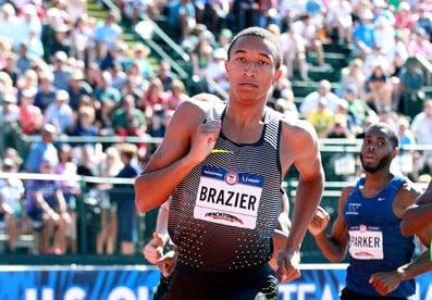 Brazier's only race as a pro was a disaster