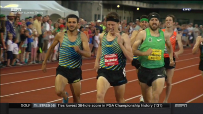 Colby Alexander (c) edges David Torrence (l) and Ben Blankenship (r)