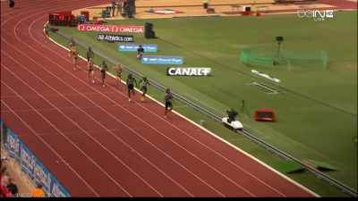 Semenya pulling away